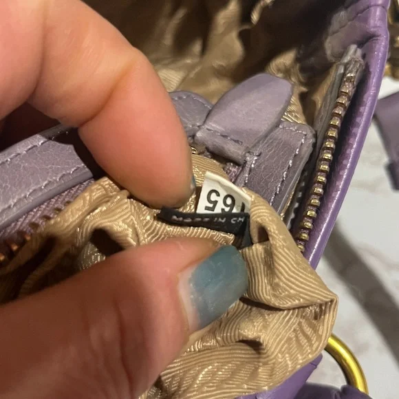 Prada 2 way Lavender Shoulder Bag - Picture 11 of 15
